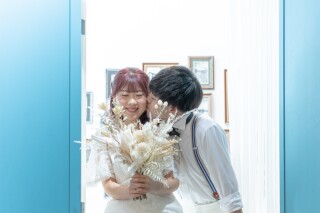 お気に入りのドレスでおふたりらしく♪【スタジオ撮影】洋装1着