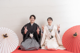 洋装も和装も♪　＊洋装＆和装 スタジオ撮影プラン＊