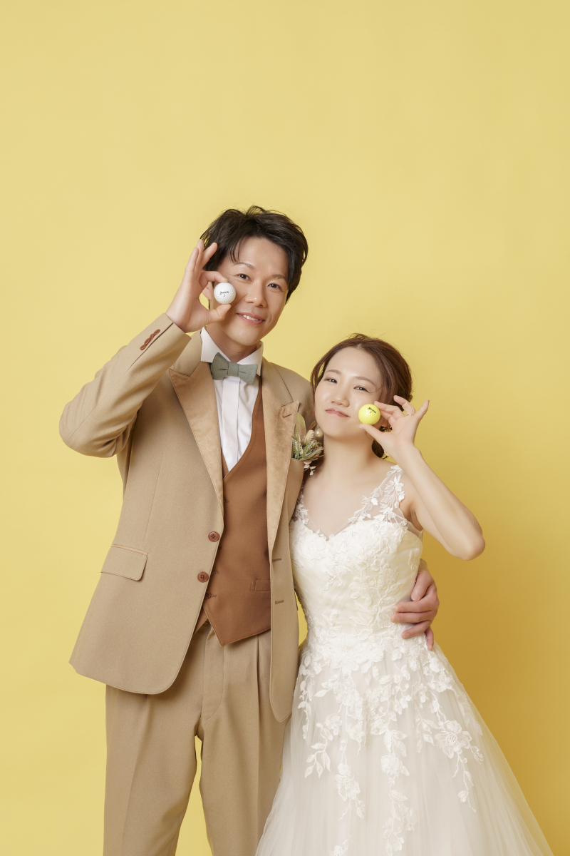 ゴルフボールも一緒に♪