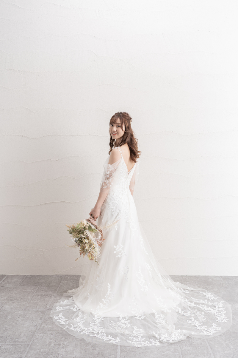 お気に入りのドレスでのソロショット