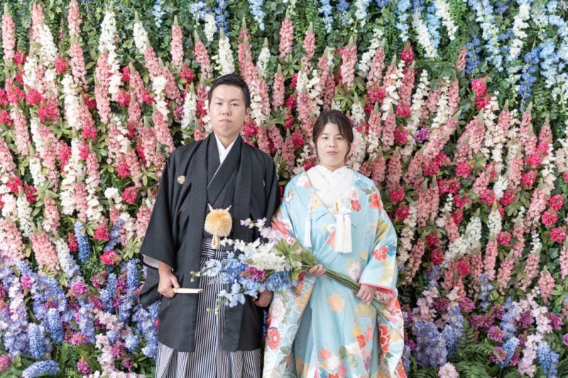 和やかな雰囲気のなかの撮影