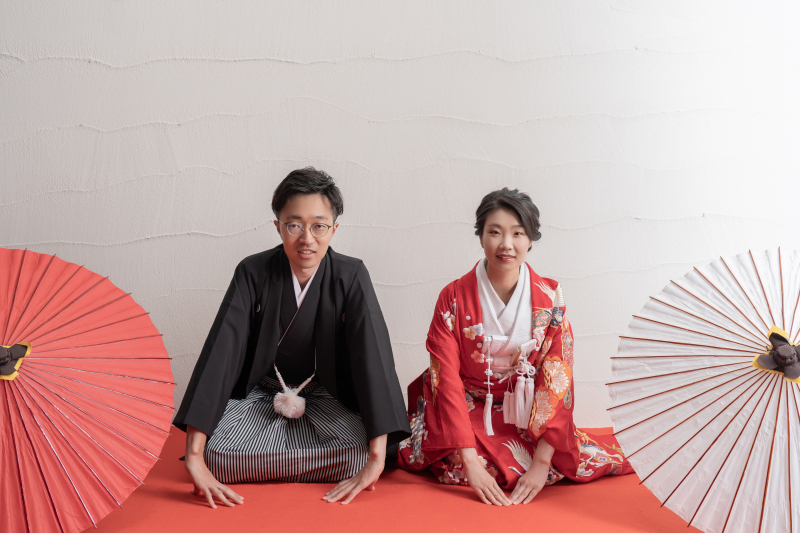 和装も洋装も♪ スタジオ2着プラン