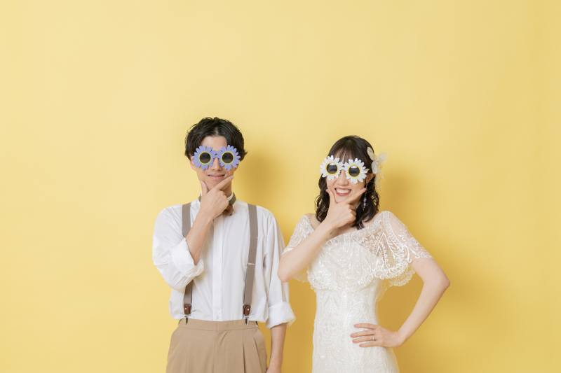 Simple Wallはイエローで♪