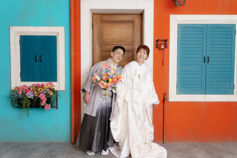 緊張も解けて楽しそうな一枚