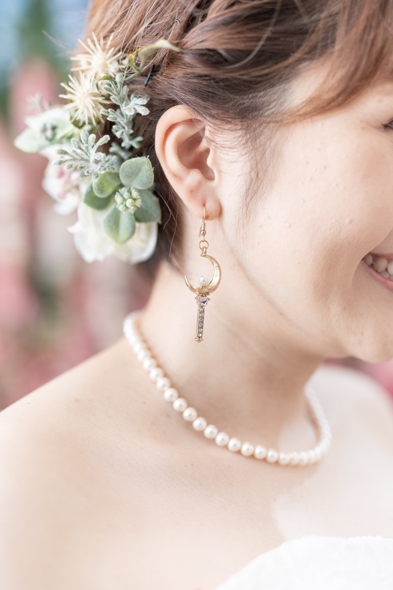 ハンドメイドアクセサリーもとっても素敵です！