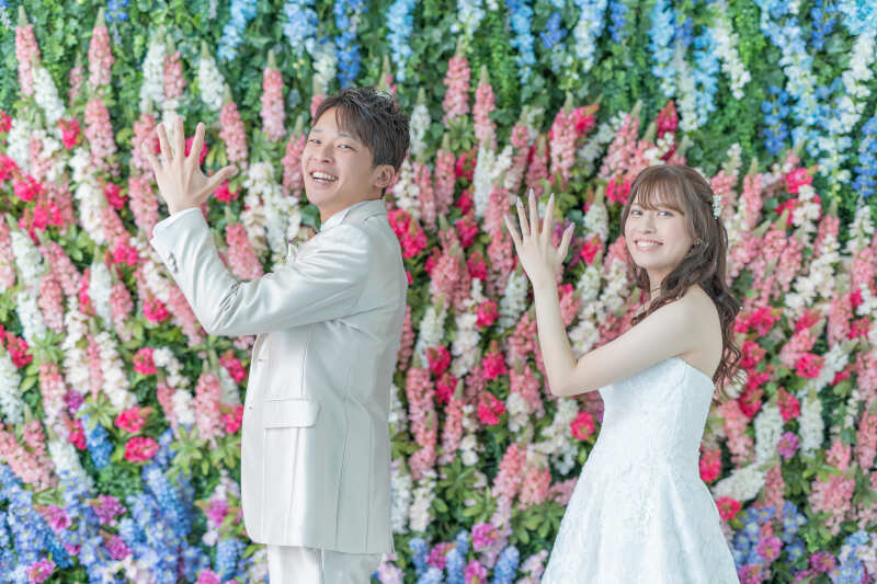 指輪のお披露目