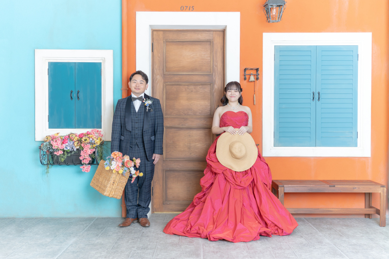 カラードレスへ！