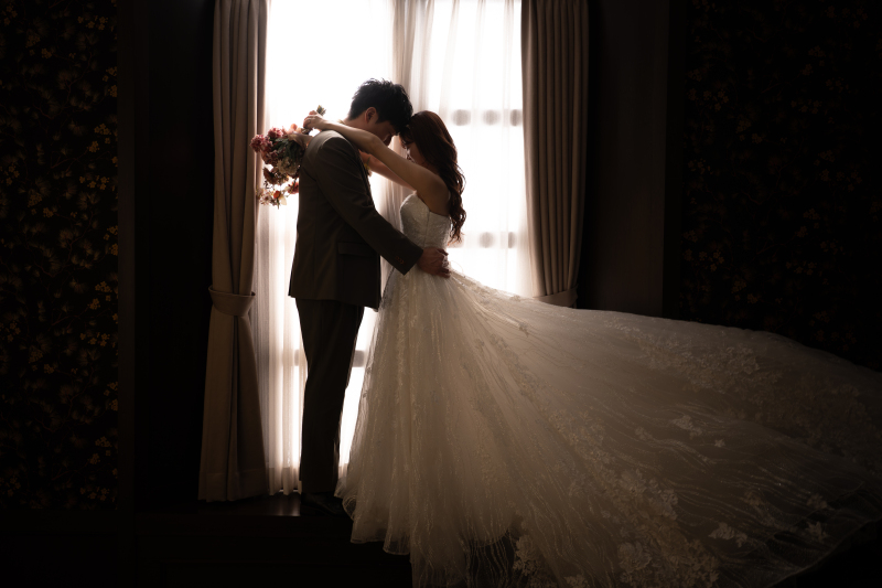 トレーンをふわっと・・