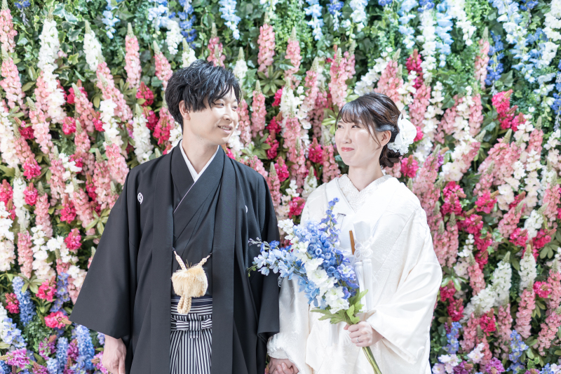 自然なおふたりの瞬間を