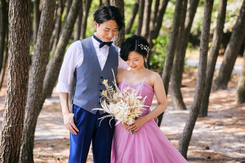 木が生い茂るスポット