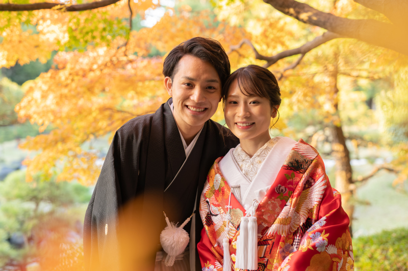 見浜園にて *洋装&和装 スタジオ&ロケ撮影プラン*