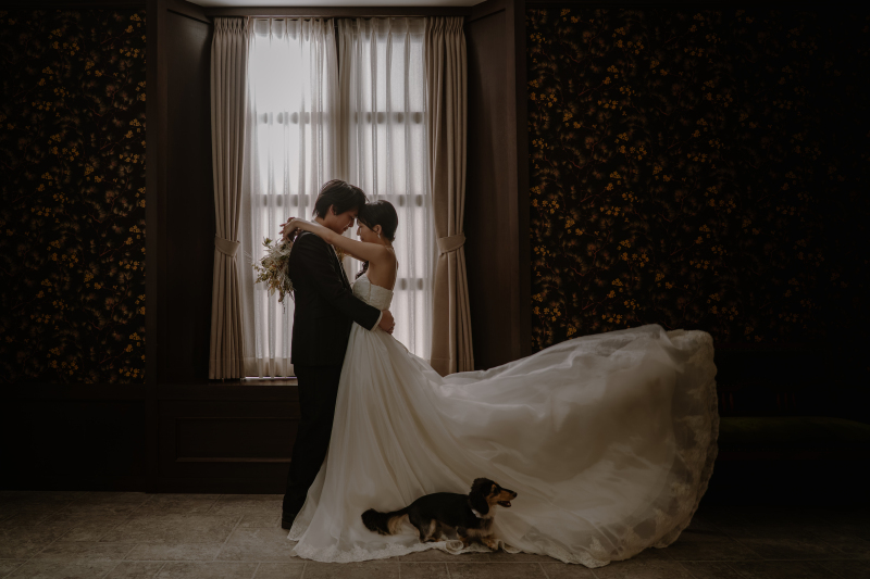 撮影中は貸切空間