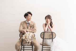 おふたりだけの空間で特別な一日を　＊洋装 スタジオ2着プラン＊