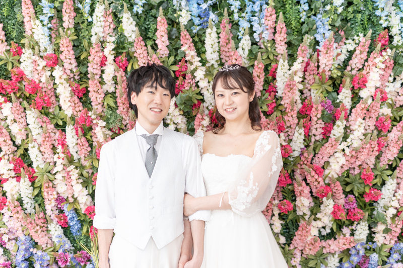 腕を組んでのリラックスフォト♪