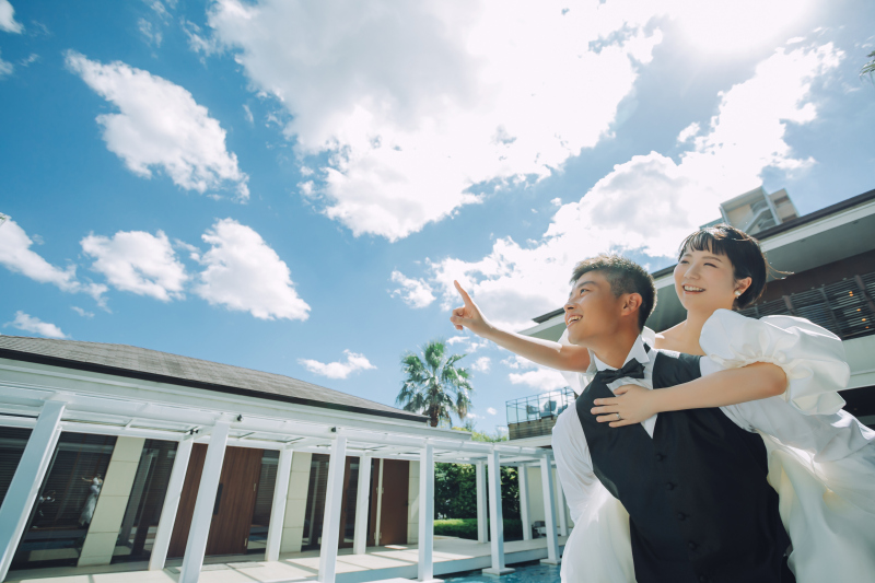 空・水・光が奏でる ザ・ミーツ マリーナテラス チャペルフォトプラン