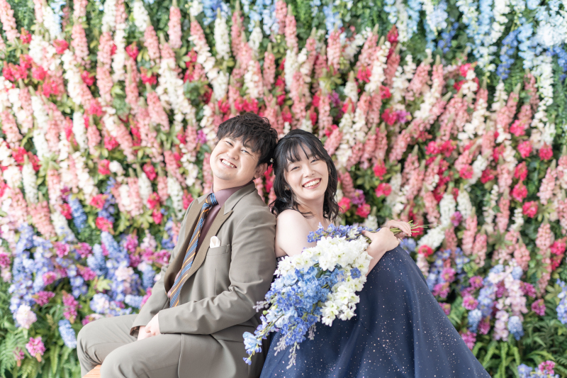 背中合わせで寄り添って♪