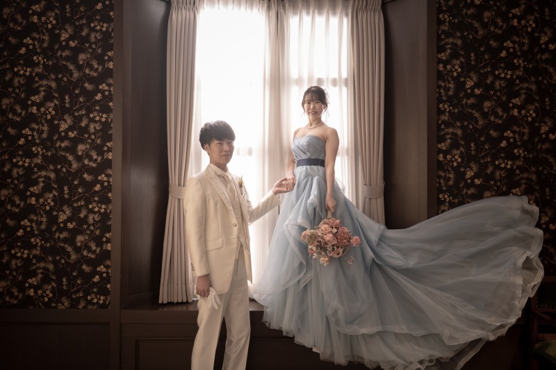 カラードレスで撮影♪　＊洋装1着　スタジオ撮影プラン＊