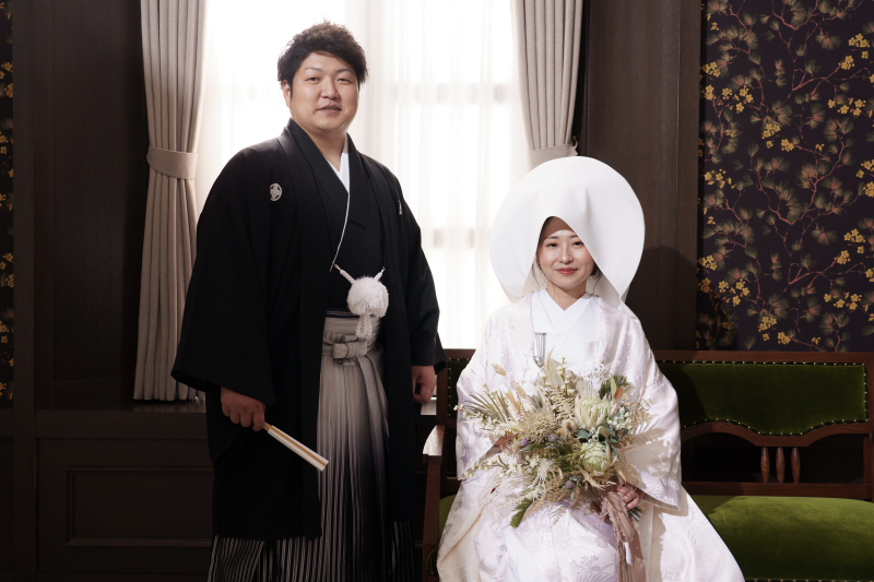 凛としたショットで