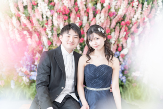 春のご結婚式に向けて♪　＊洋装1着　スタジオ撮影プラン＊
