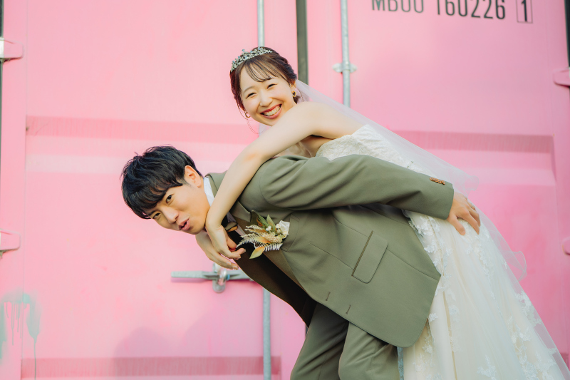 おんぶショットも♪