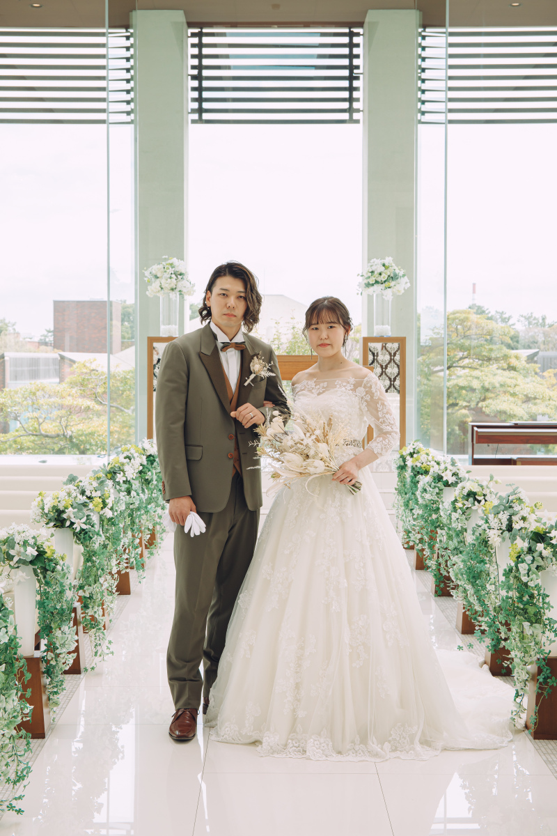 解放感溢れるチャペル