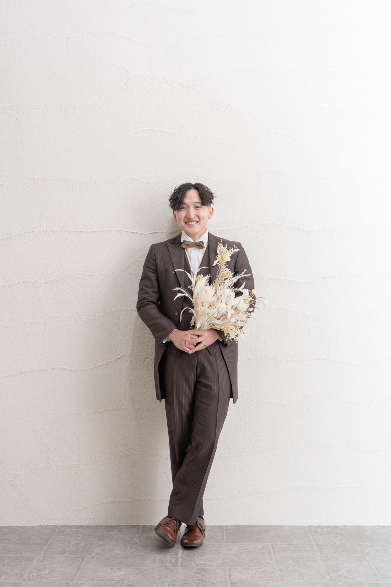 新郎様ソロショット☆