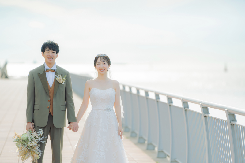 千葉みなと さんばし広場にて ＊洋装2着 スタジオ＆ロケ撮影プラン＊