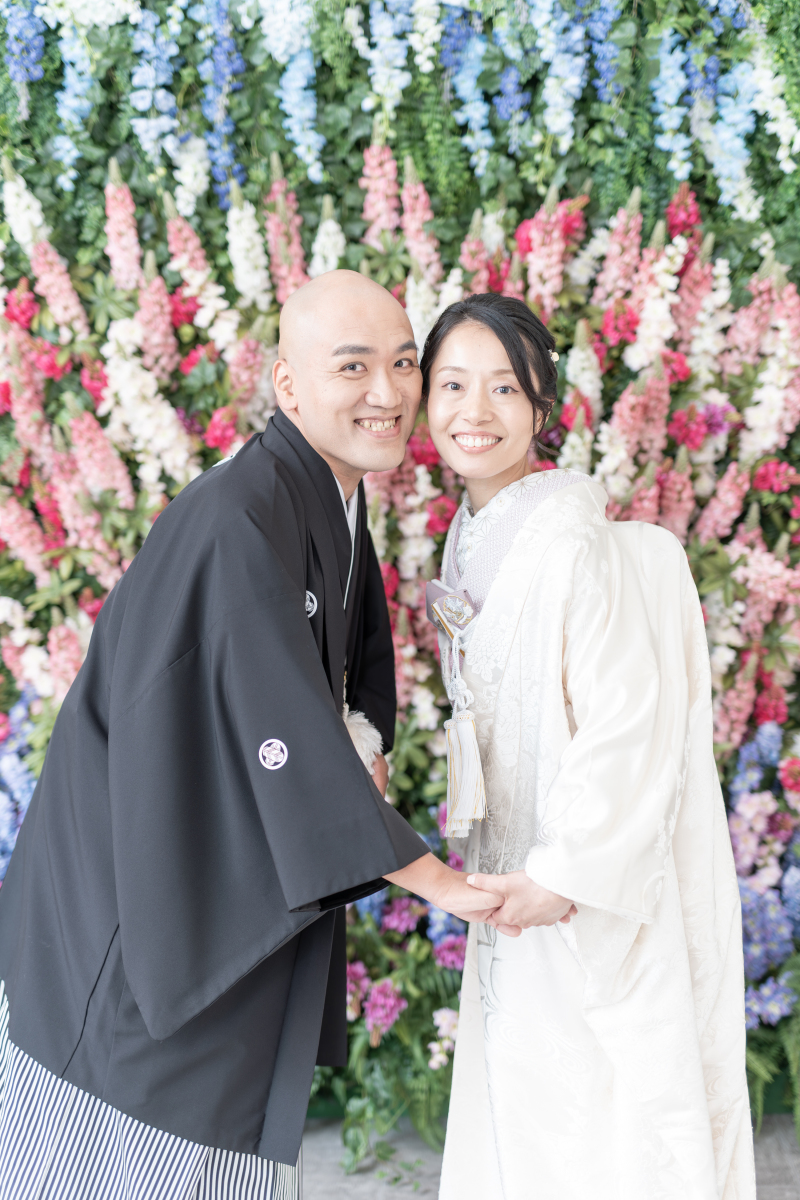 頬を寄せ合って♪