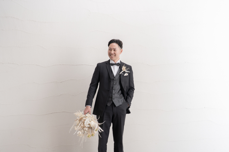 新郎様ソロショット☆
