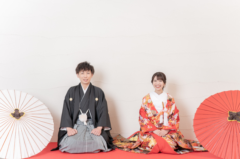 洋装も和装も♪　＊洋装＆和装　スタジオ撮影プラン＊