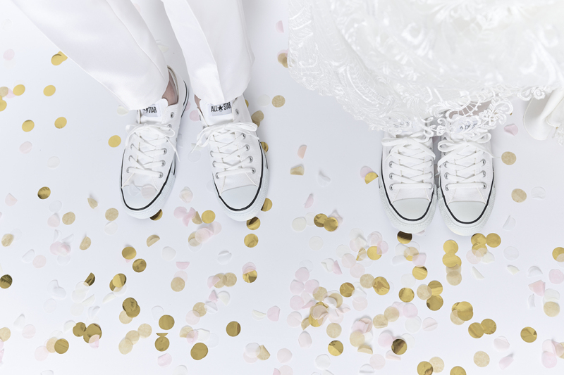 ウェディングシューズにもこだわって