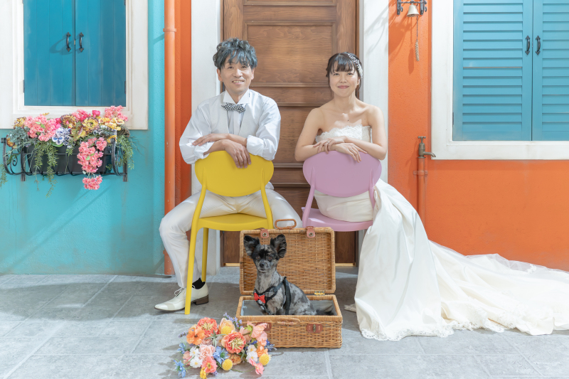 大切な“家族ショット”でいつもの表情を