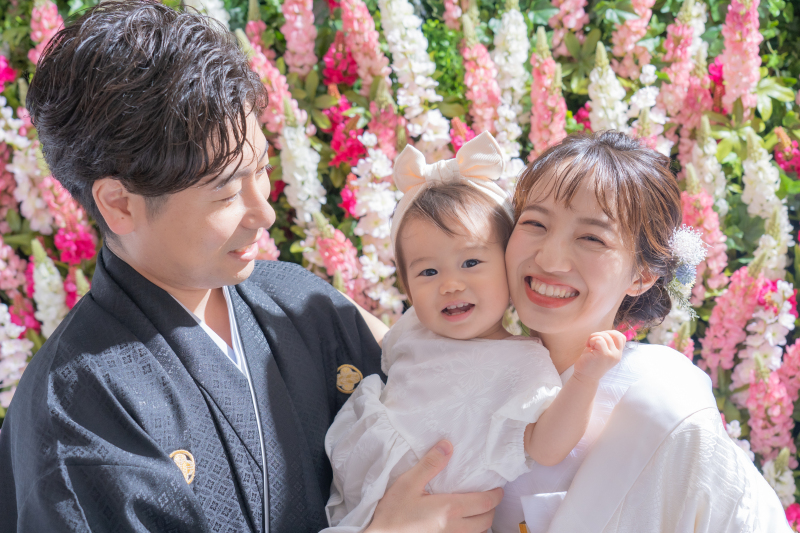 お子様も一緒におめかしして“今”を残す