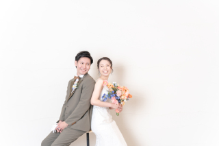 撮影中は少しでもおふたりの自然体な笑顔が残せるように、できるだけ緊張しないような雰囲気つくりを心がけています！一緒に撮影を楽しみましょう♪