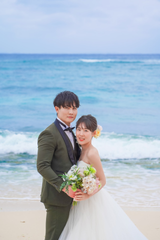 ビーチと残波岬