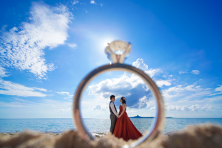 瀬底ビーチ＆フクギ並木