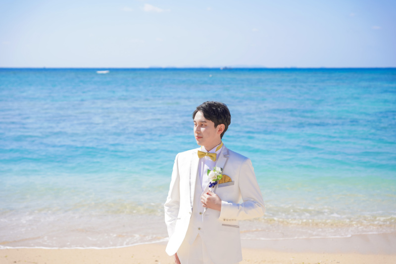 新郎様のソロショットも♪