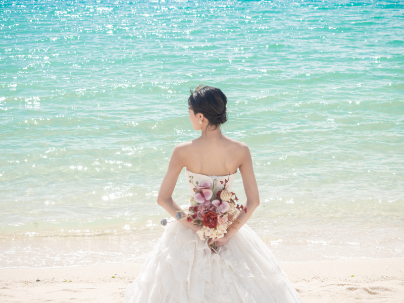 新婦さんの美しさ