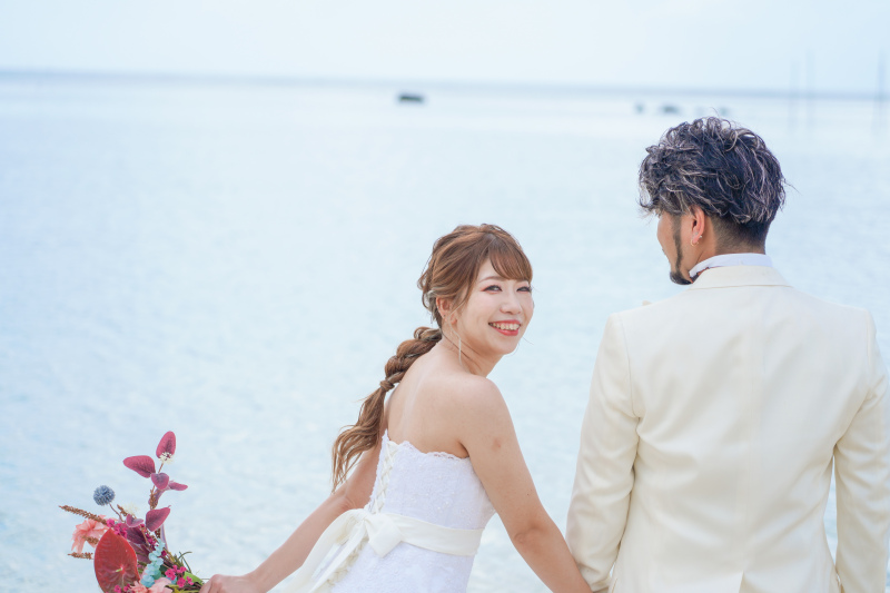 ビーチ一箇所でのお写真