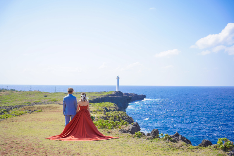 穏やかな海沿いをお散歩撮影
