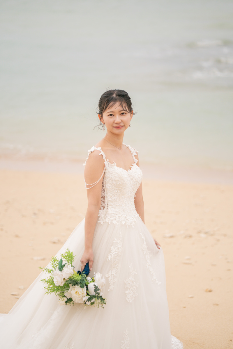 新婦ソロショット