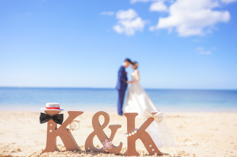 イニシャルオーナメントで残す特別なワンシーン