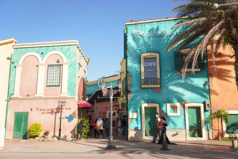 ドレスチェンジ&アメリカンビレッジでの撮影！