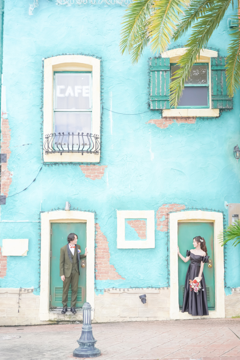 水色の街とふたり