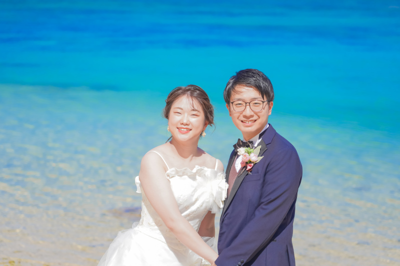 ザネー浜での撮影