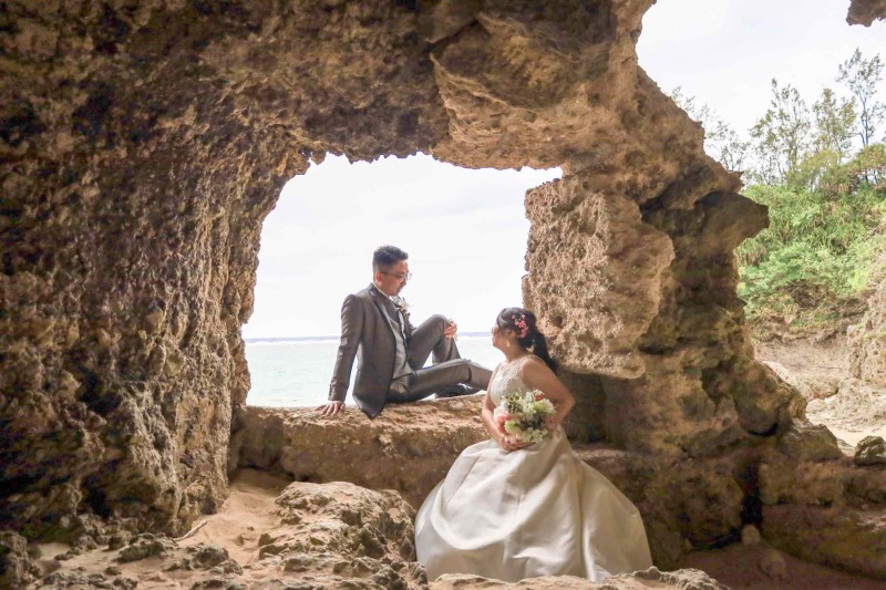 ビーチに移動して２ヶ所目の撮影スタート！