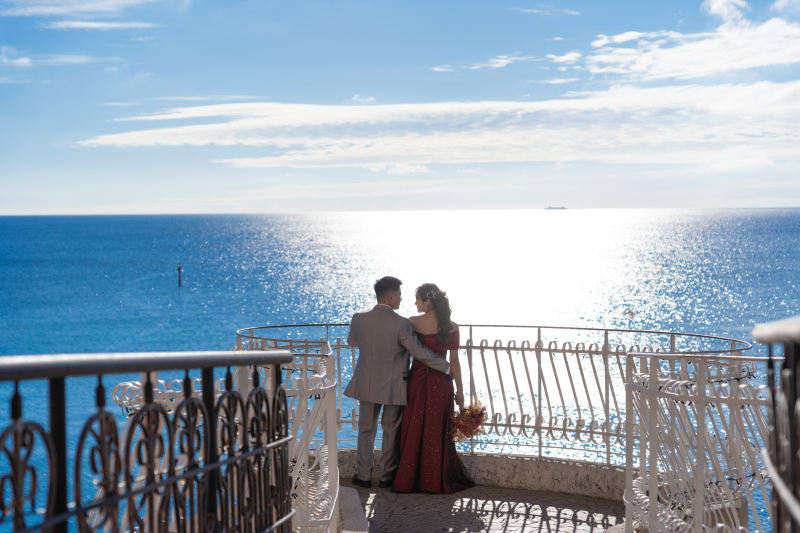 煌めく海と、二人だけの時間