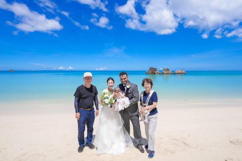 ありがとうを込めて、家族写真