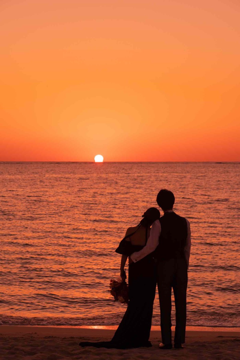 今年一番のサンセット撮影！