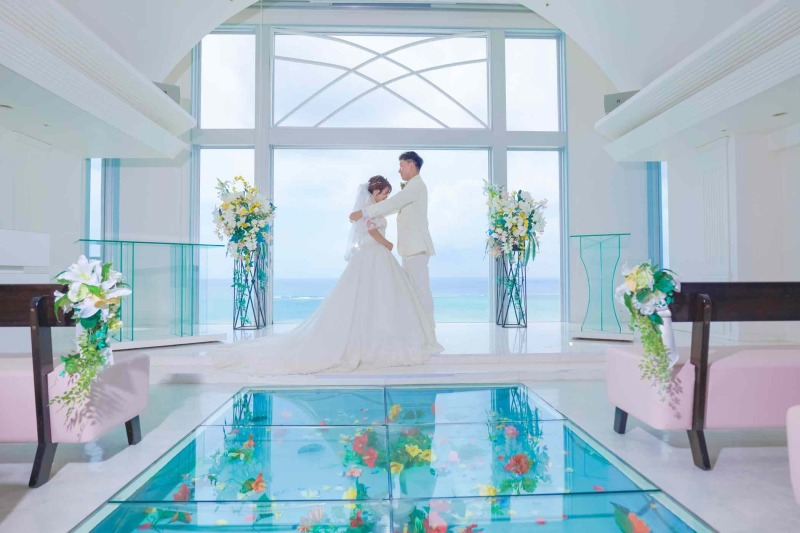 先ずは挙式風での撮影